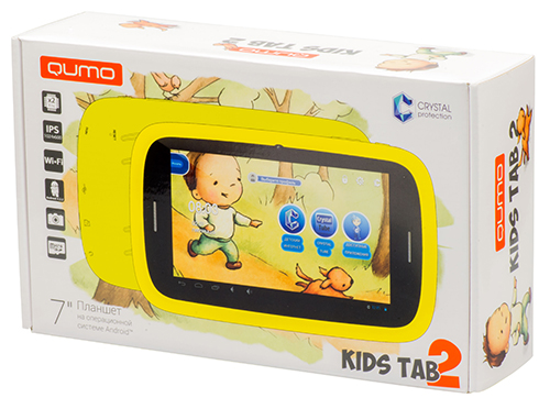 QUMO совместно с «Кристалл Протекшн» представляет новый детский планшет QUMO Kids Tab 2! Эксклюзивно в Мвидео!